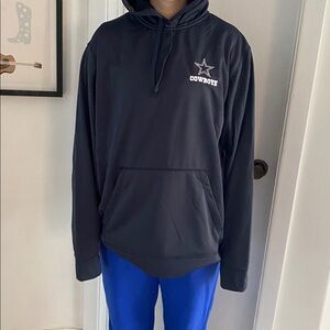 Dunbrooke NFL Dallas Cowboys unisex Navy/Black  Hoodie size NWT
